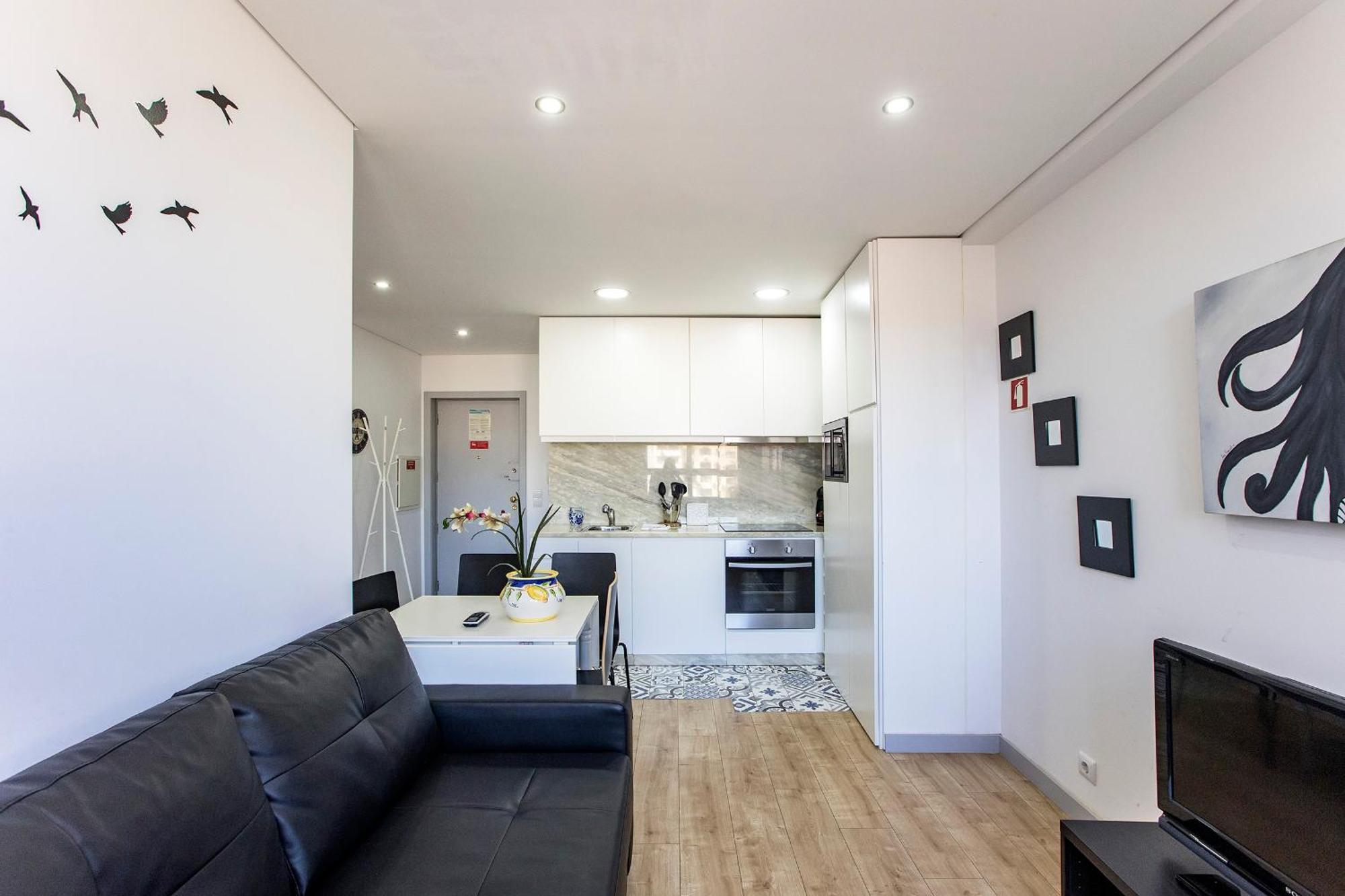 1Br Flat In Trindade W/ Ac By Metro Station Apartment Porto Exterior photo